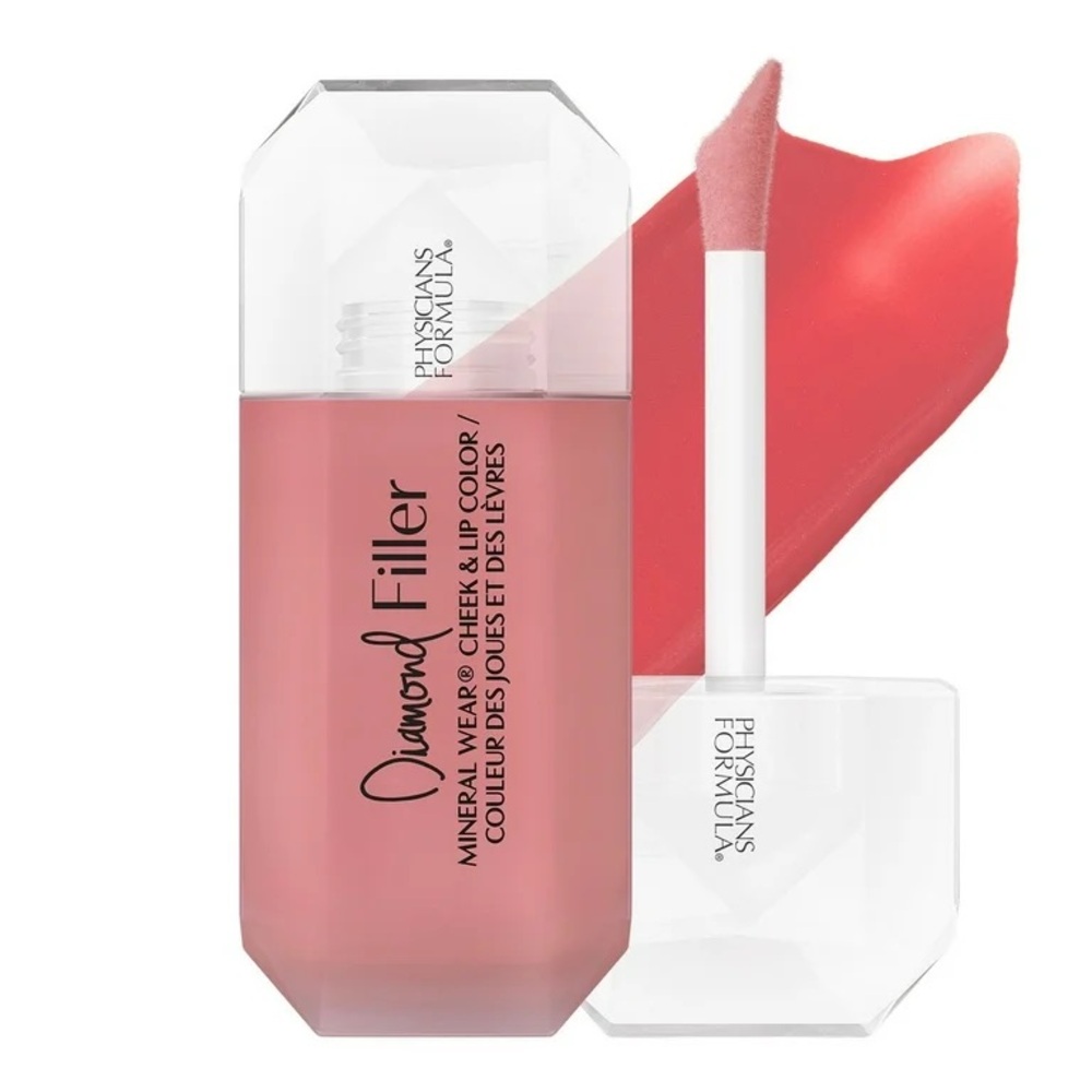 Physicians Formula Diamond Filler Cheek & Lip Color - Brilliant Peach, NEW